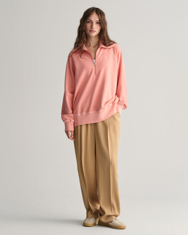 Sudadera con media cremallera Sunfaded