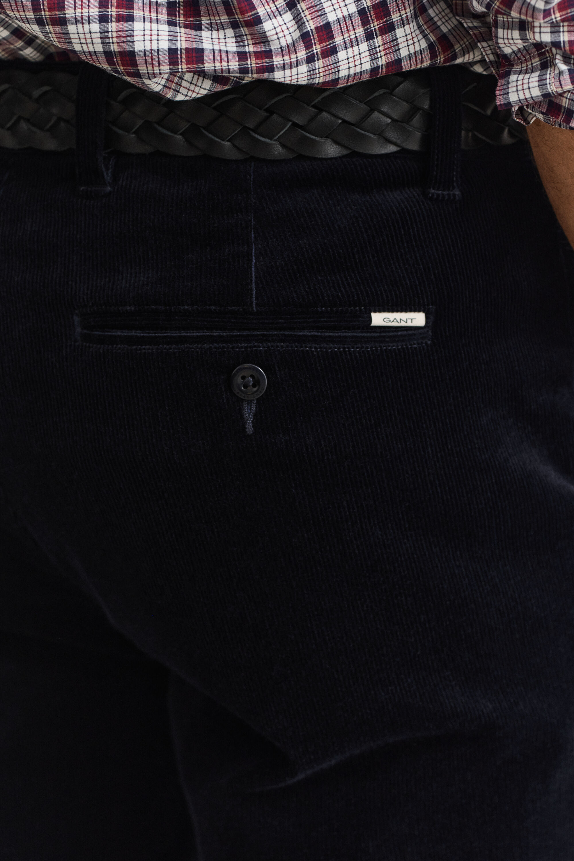 Pantalones chinos Regular Fit de pana