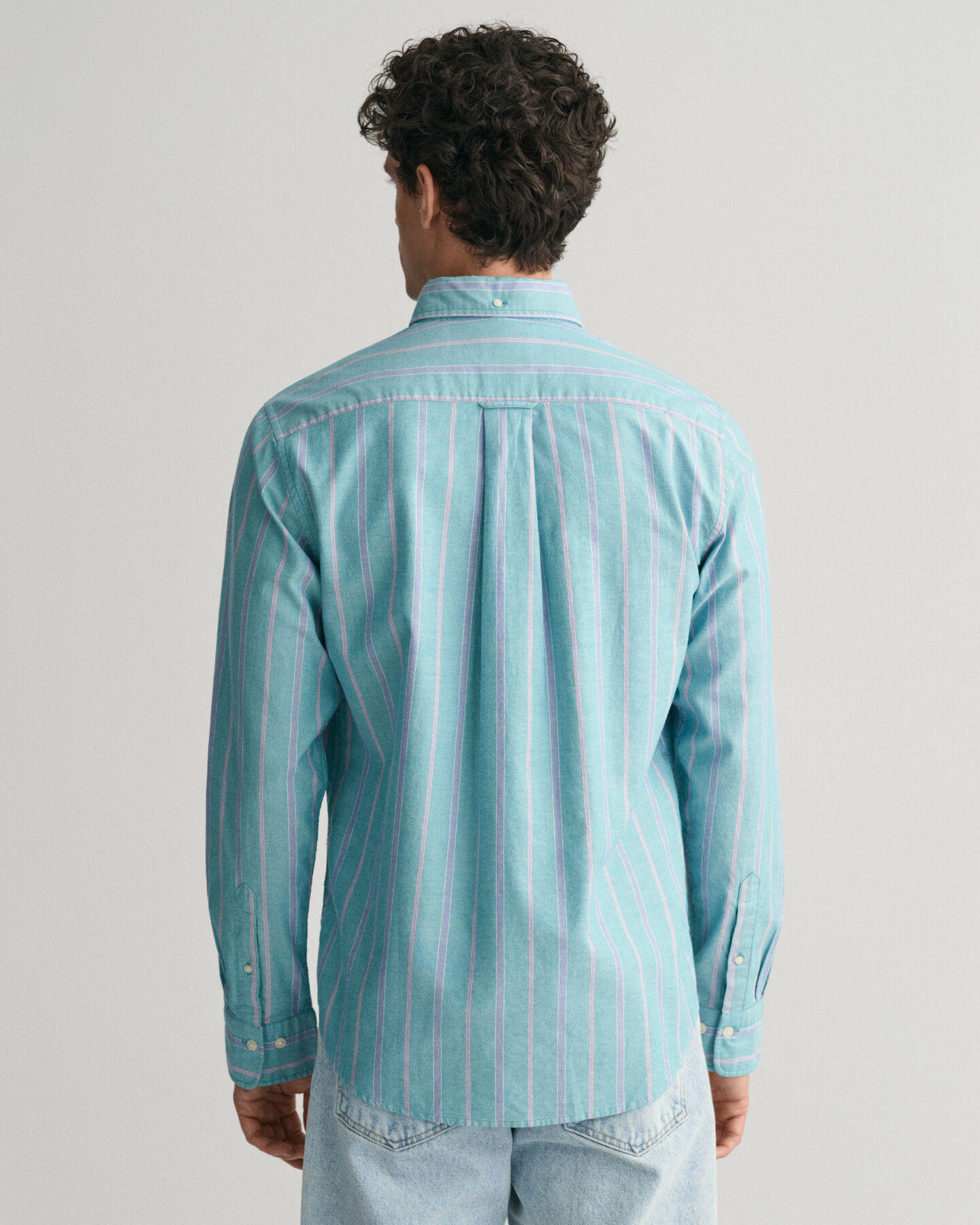 Camisa Oxford Regular Fit Archive a rayas 