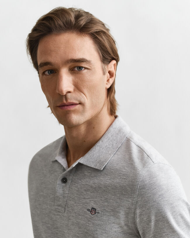 Polo de piqué Regular Fit Shield