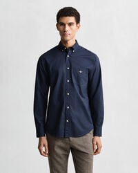 Camisa Regular Fit clásica de popelina
