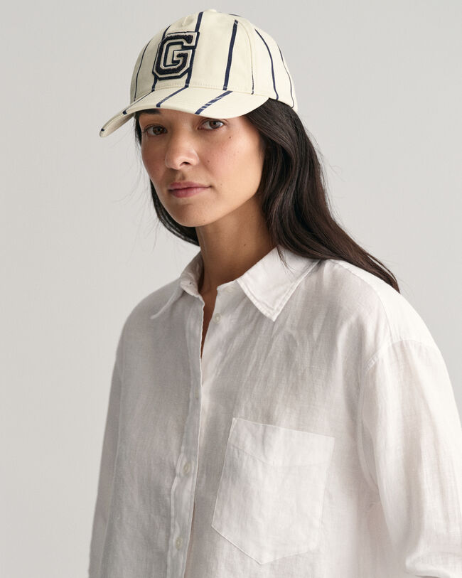 Camisa Relaxed Fit corta en lino