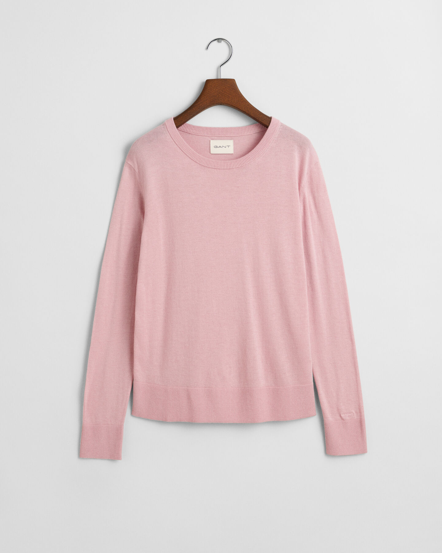 Jersey de cuello redondo en punto fino