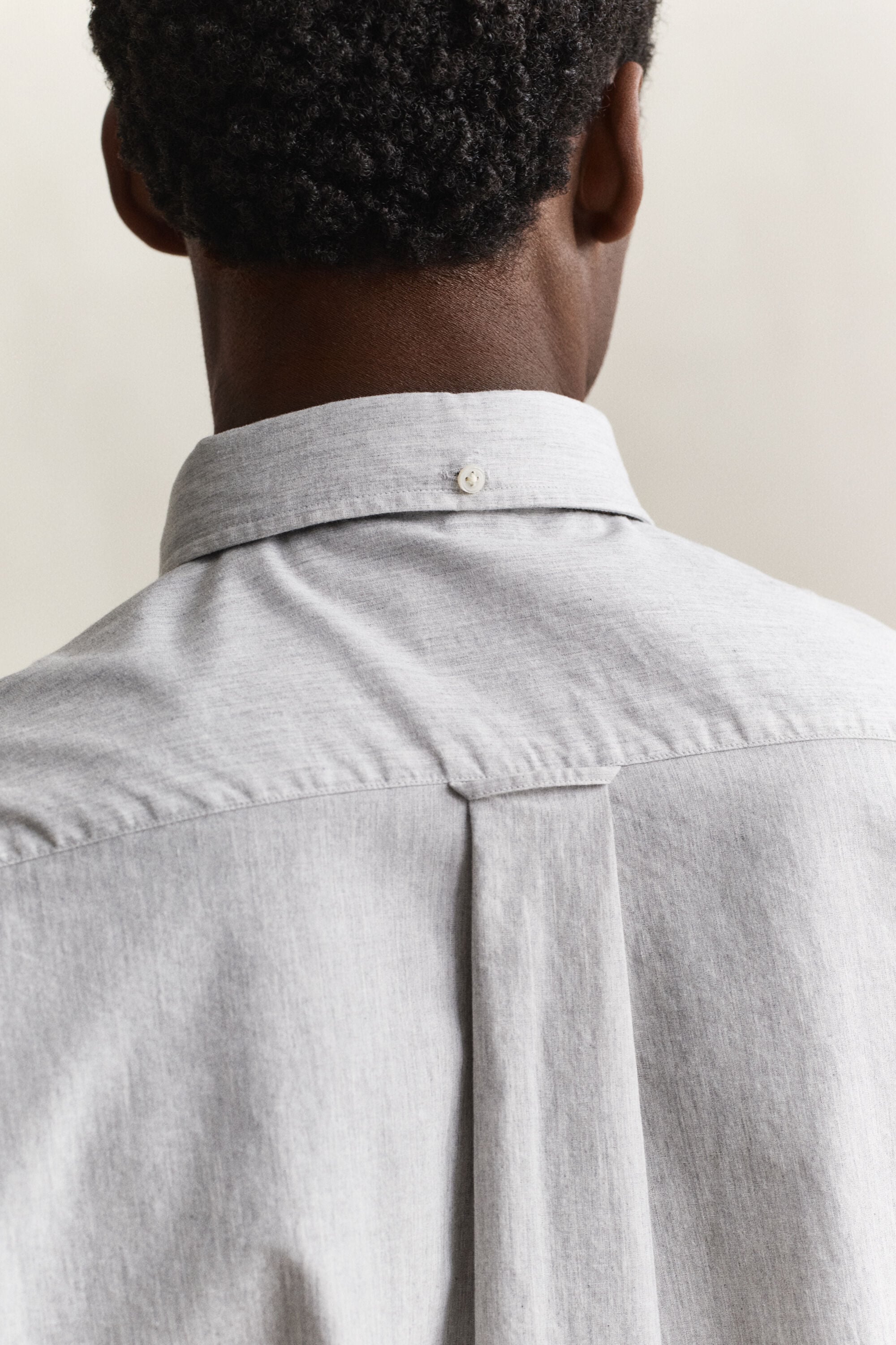 Camisa de popelina jaspeada Archive