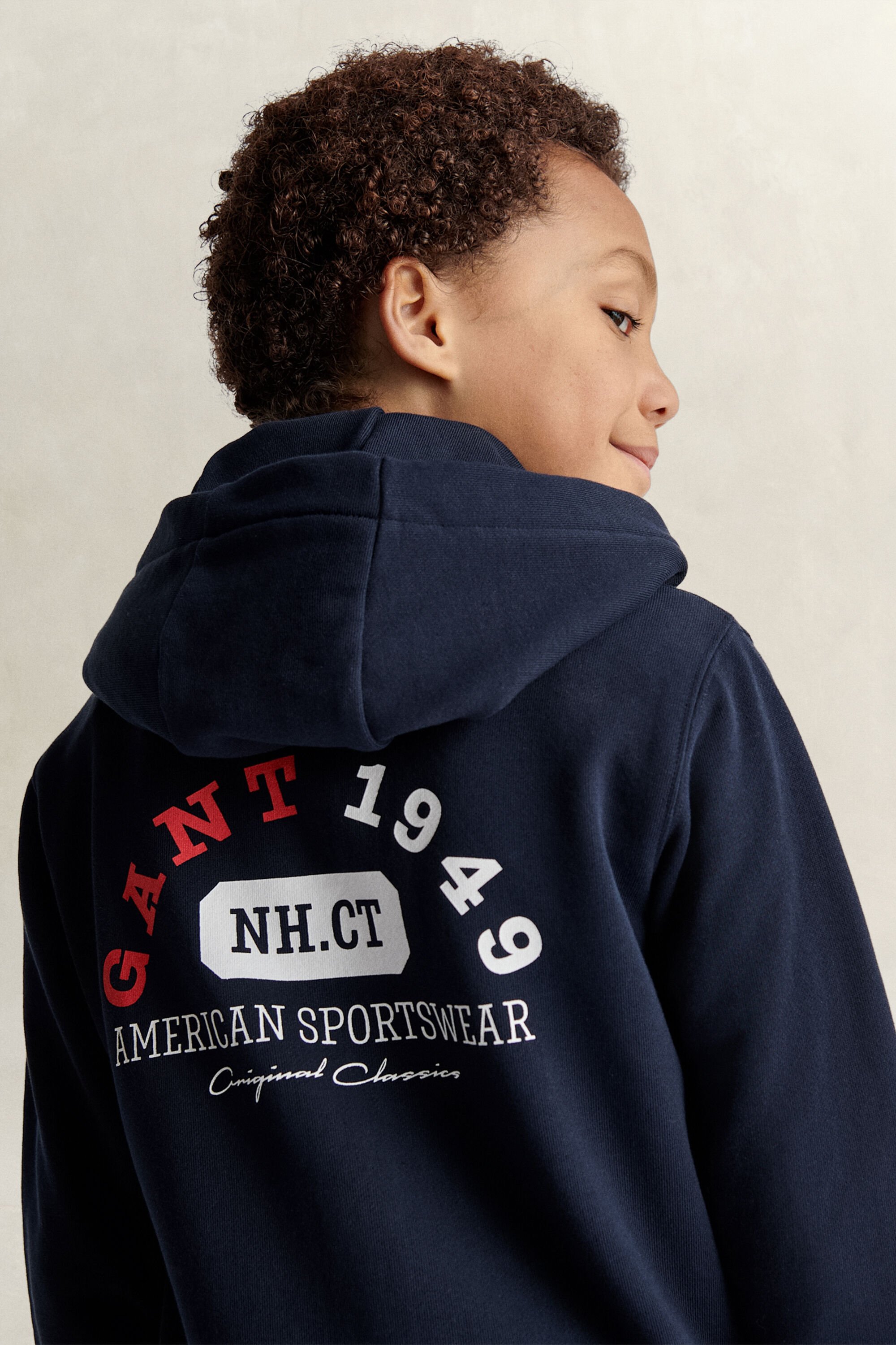 Sudadera con capucha y cremallera Graphic Teen Boys