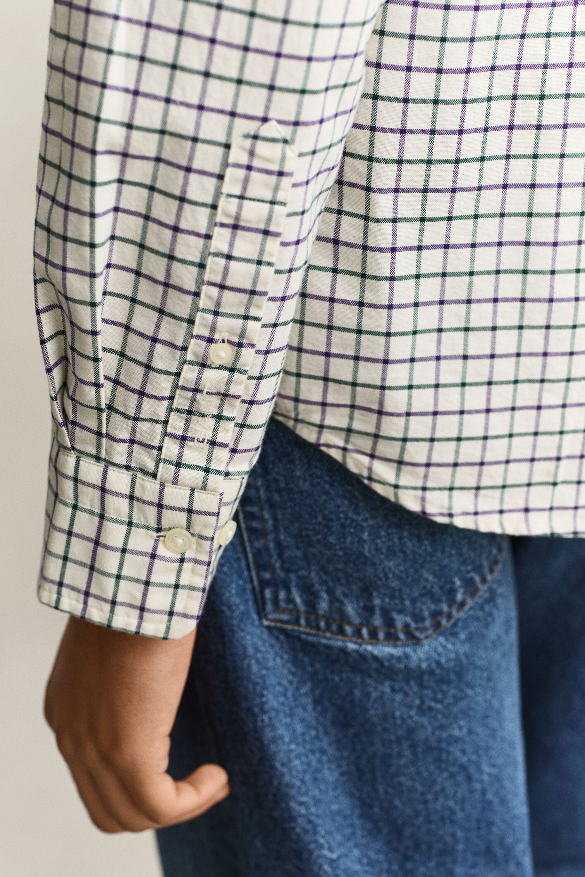 Camisa Oxford Archive de cuadros