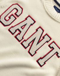 Jersey de cuello redondo en algod&oacute;n Logo