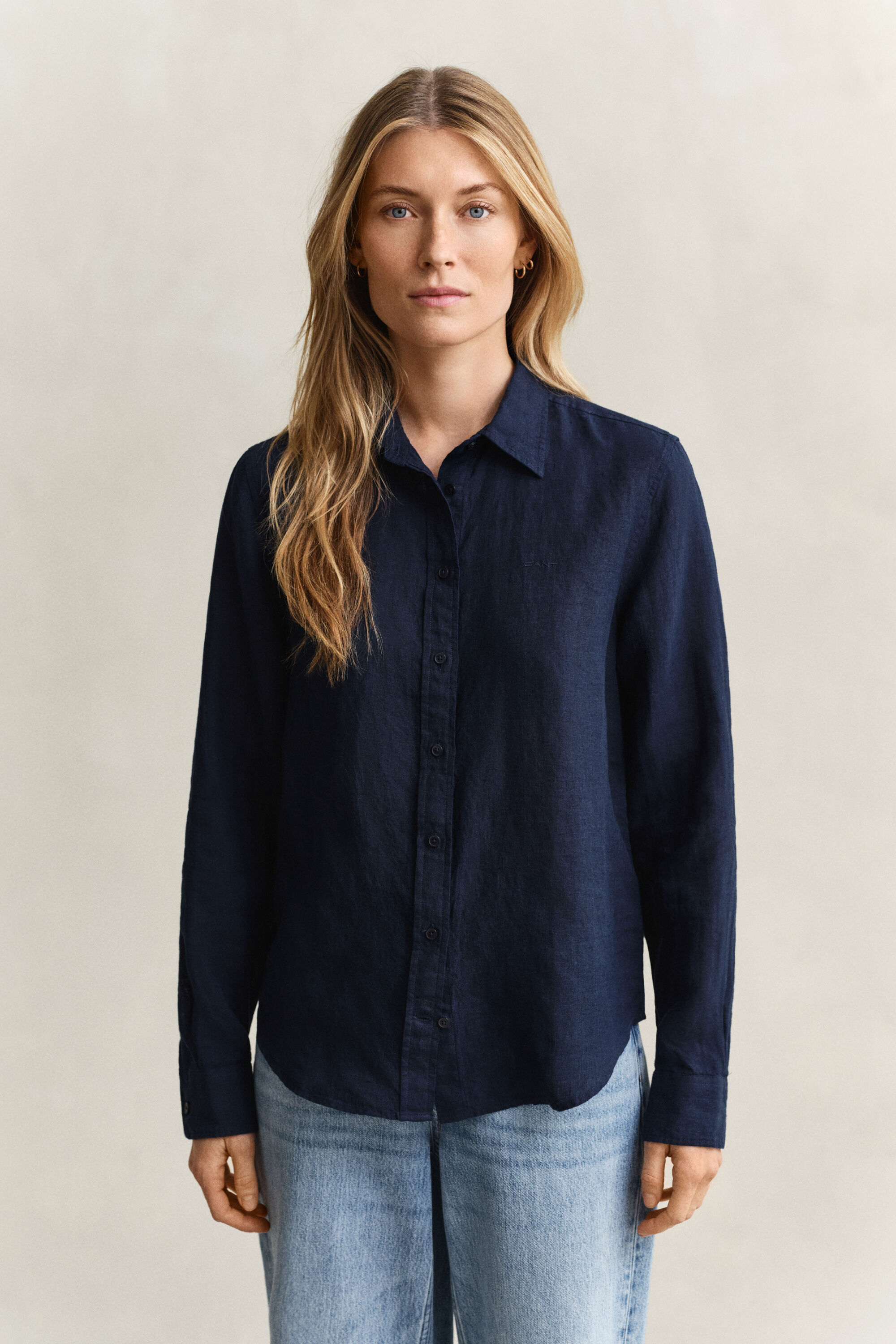 Camisa Regular Fit de lino