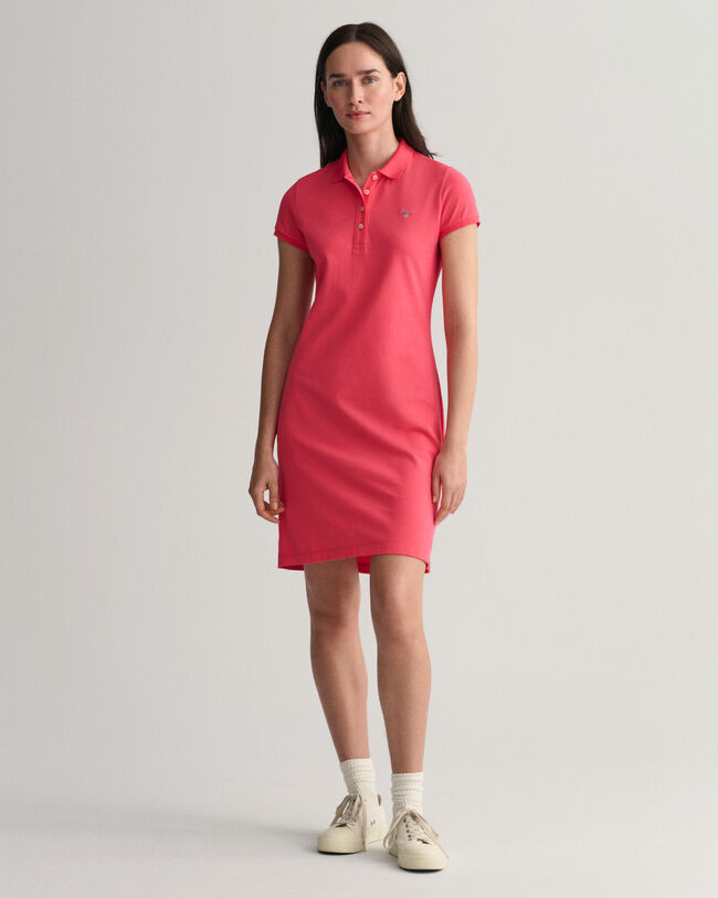 Vestido tipo polo de piqu&eacute; Original