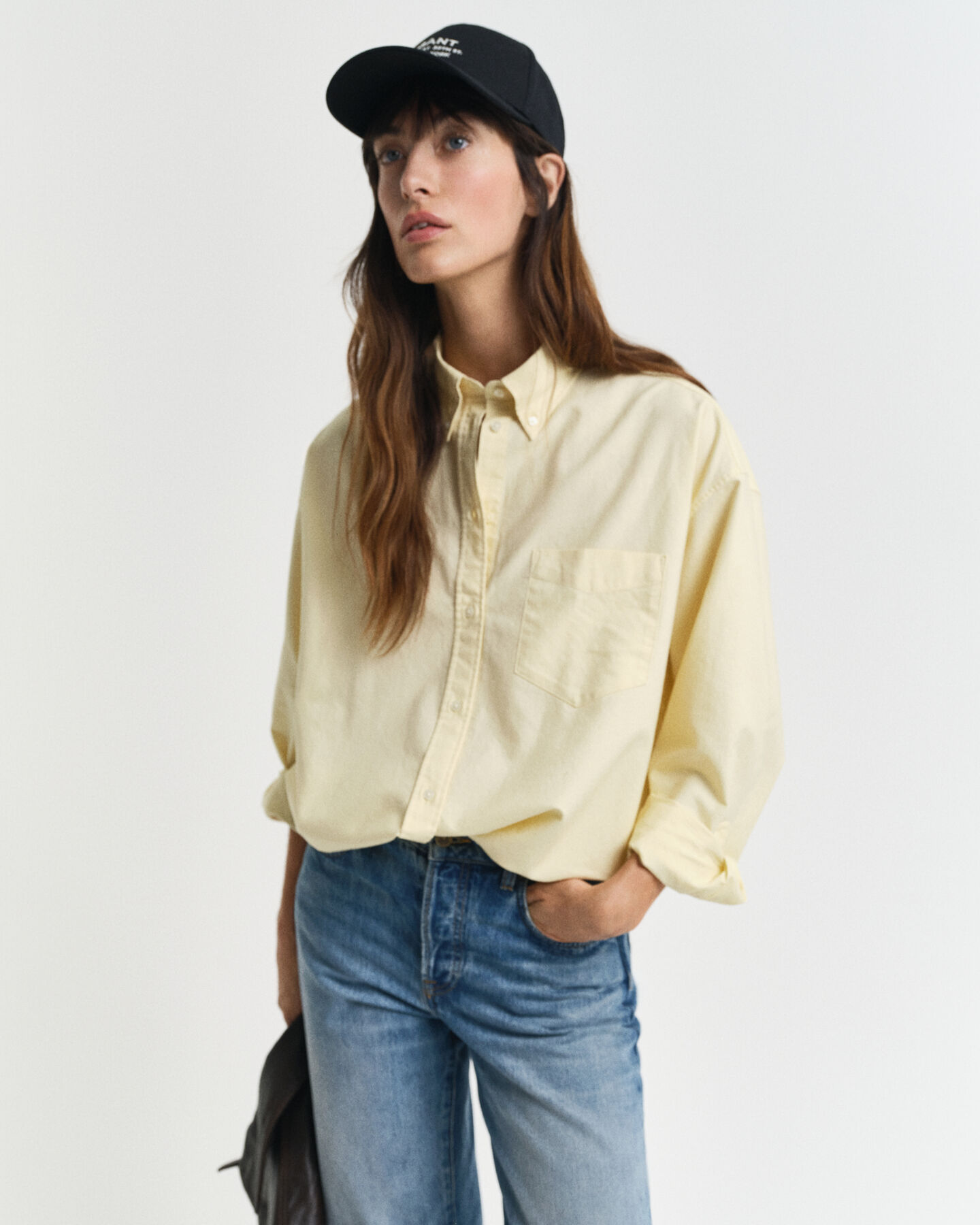 Camisa Oxford Oversized Fit