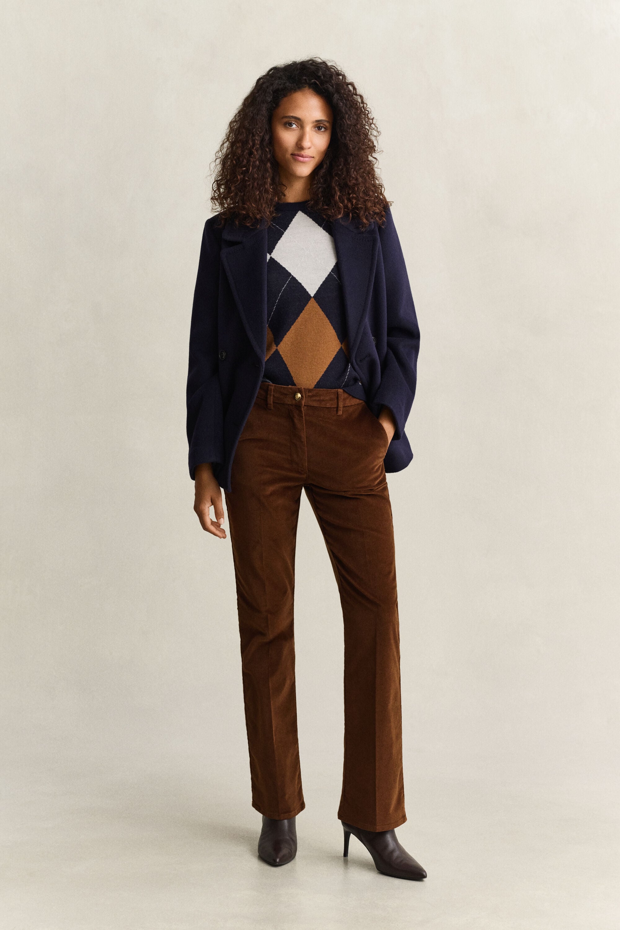 Pantalones de terciopelo acampanados