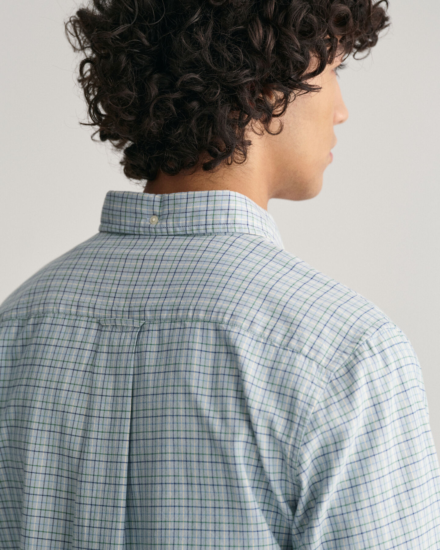 Camisa Oxford Regular Fit Archive Tattersall