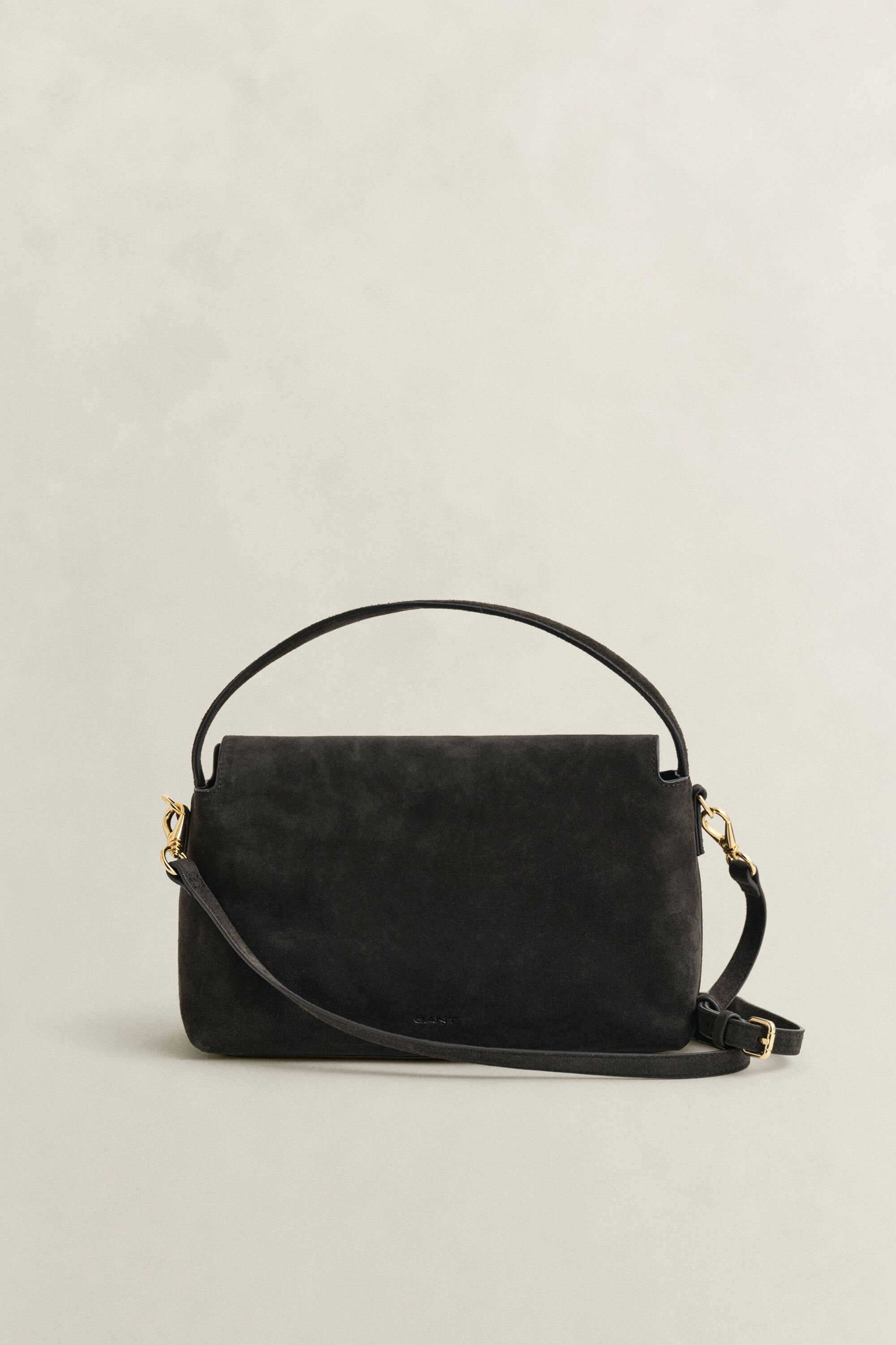 Bolso de hombro desestructurado de ante