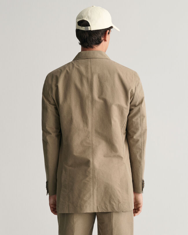 Americana de traje extragrande con doble botonadura Safari