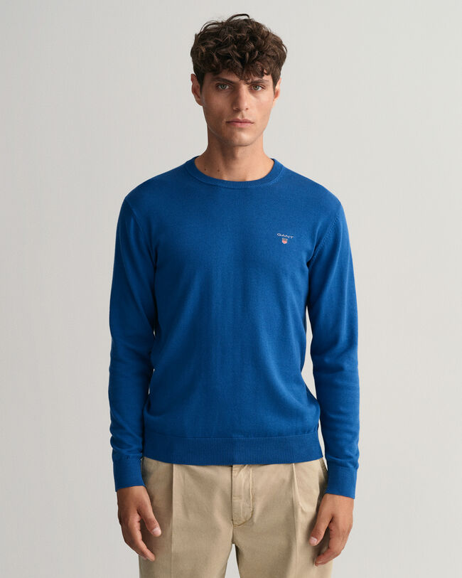 Jersey de cuello redondo de algod&oacute;n Classic