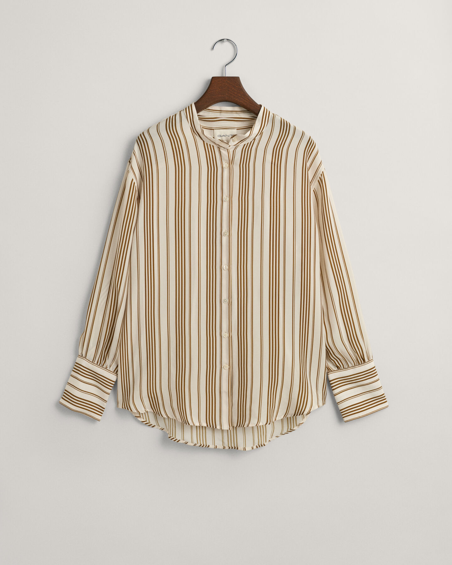 Camisa Relaxed Fit a rayas