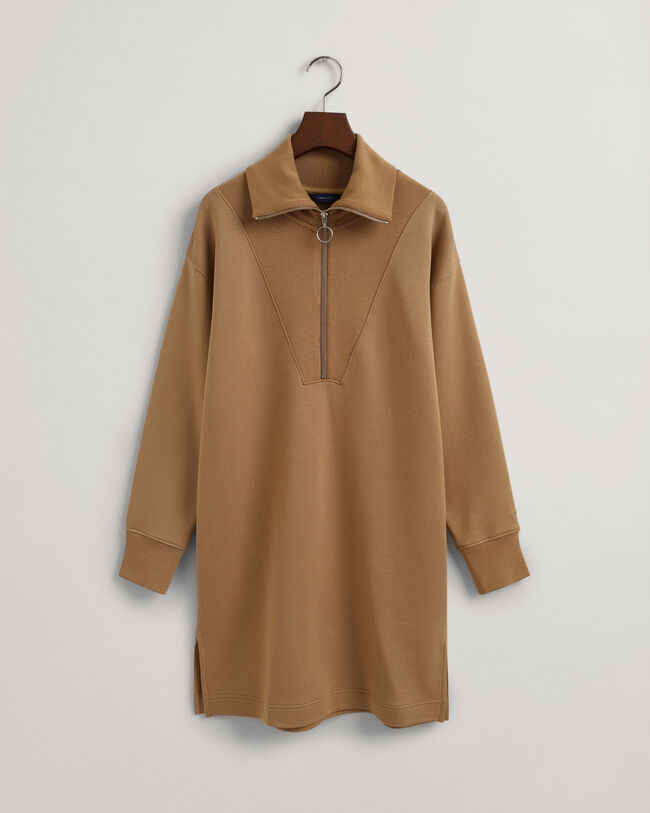 Vestido deportivo con media cremallera