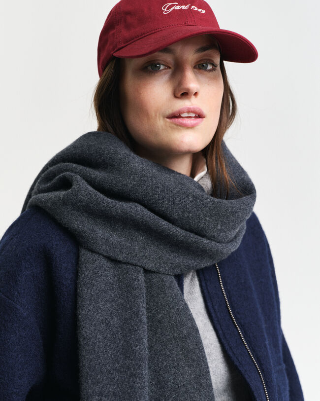 Bufanda de punto de lana