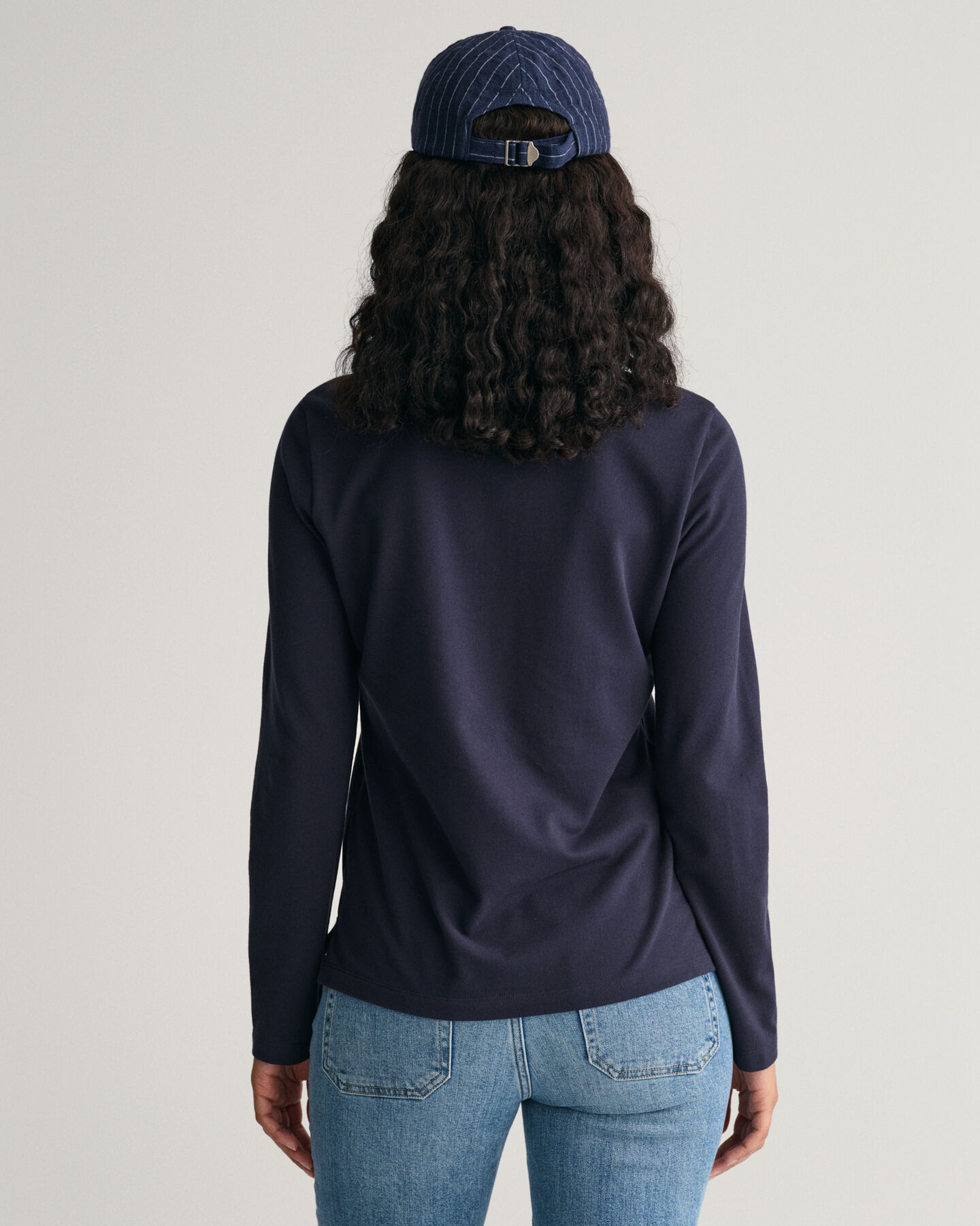 Polo de piqué de manga larga Shield