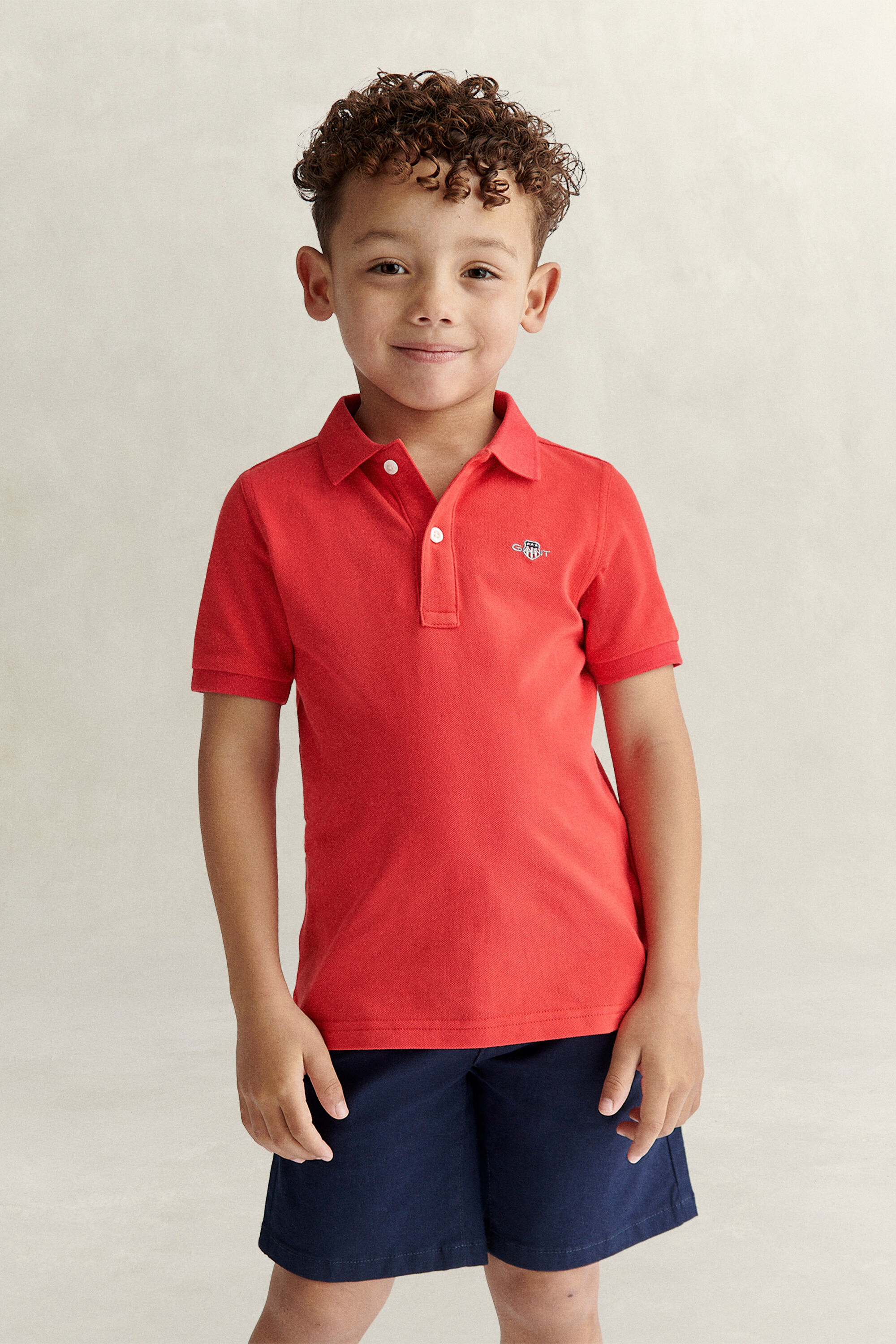 Polo de piqué Shield Kids