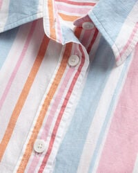 Camisa extragrande con varios diseños de rayas