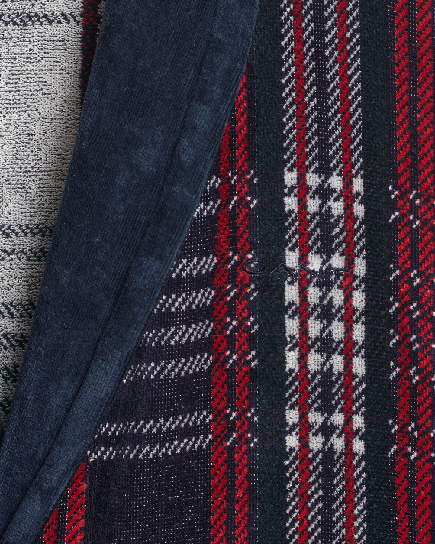 Albornoz de cuadros Holiday