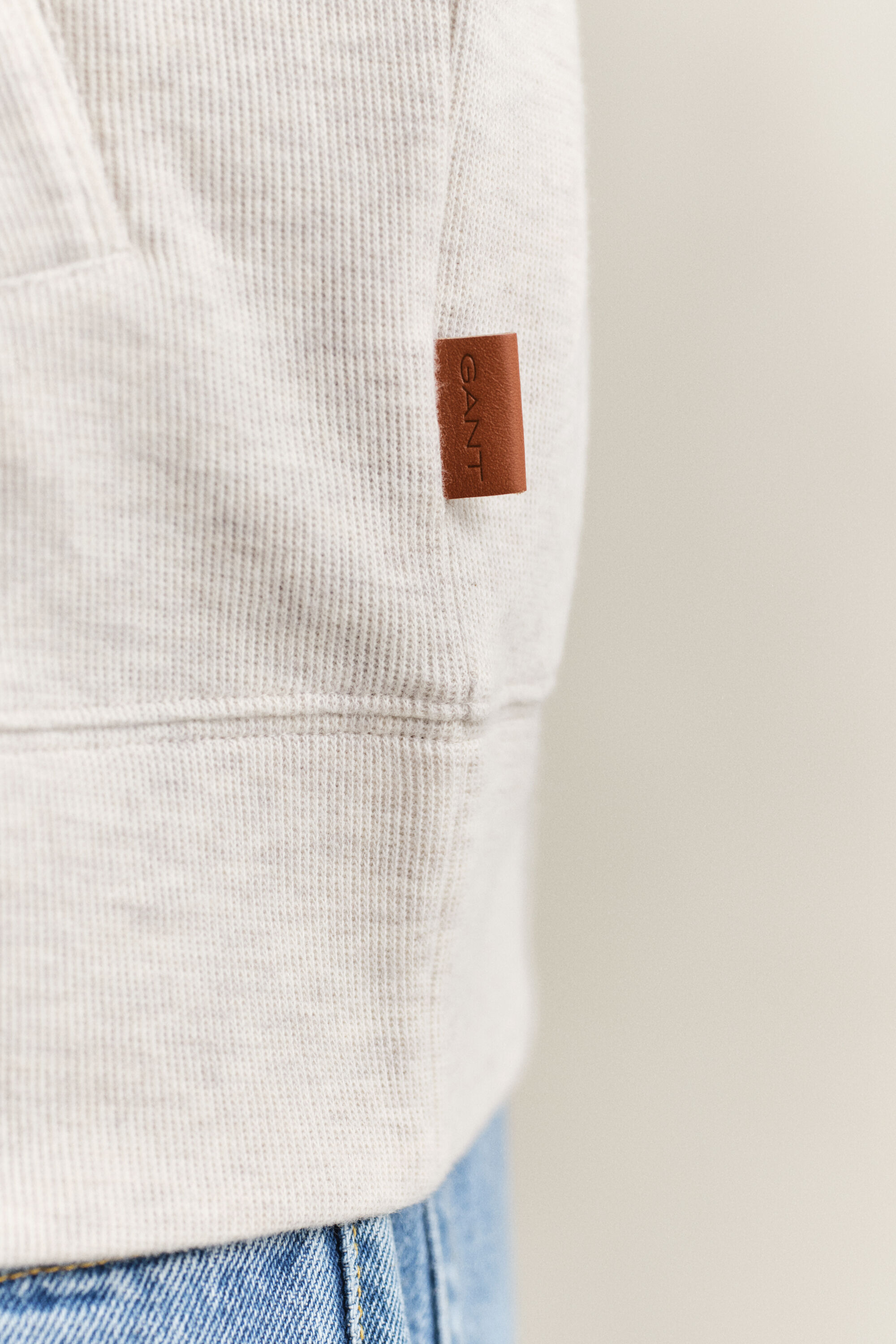 Sudadera Sacker Rib con cremallera