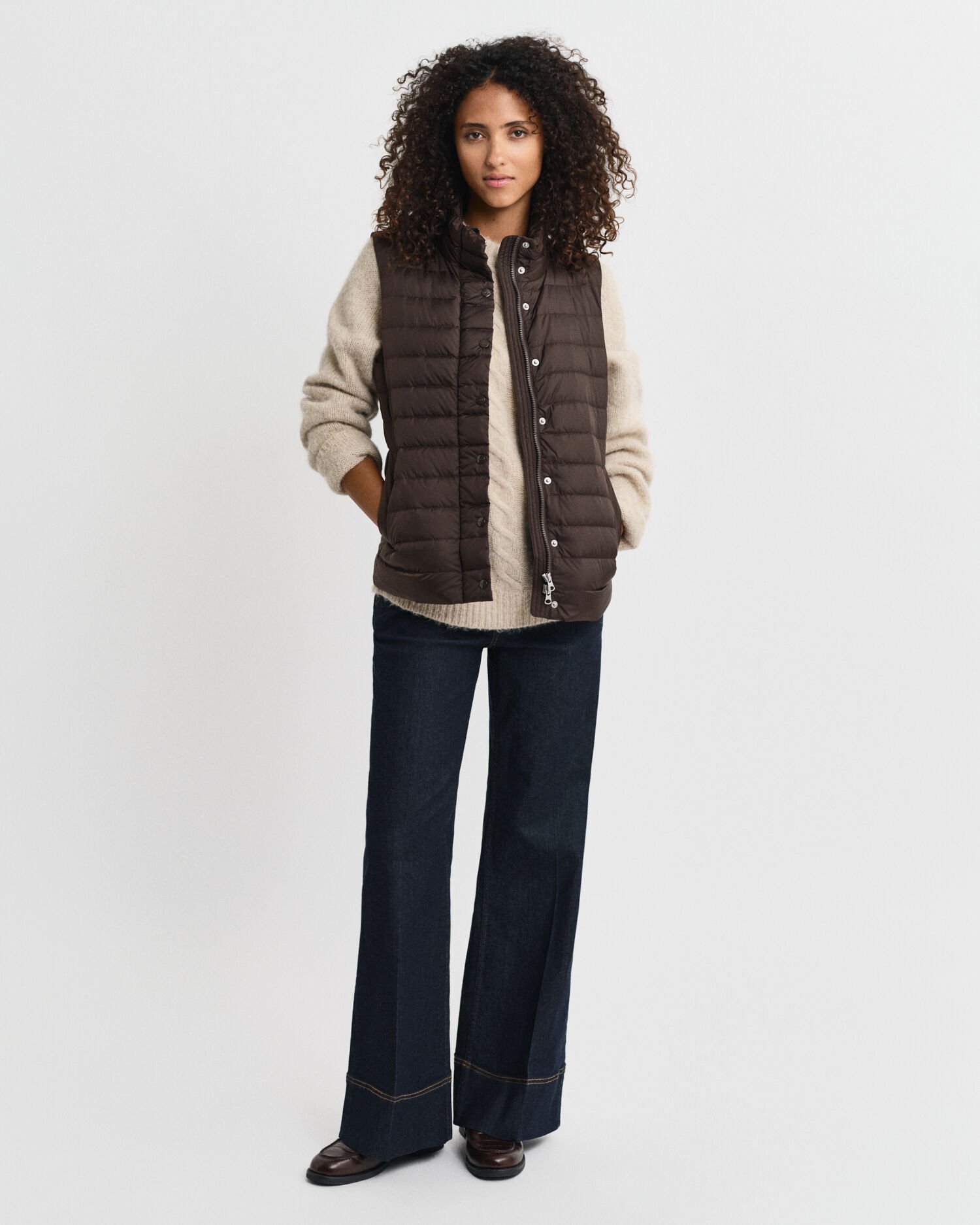 Chaleco de plumón ligero