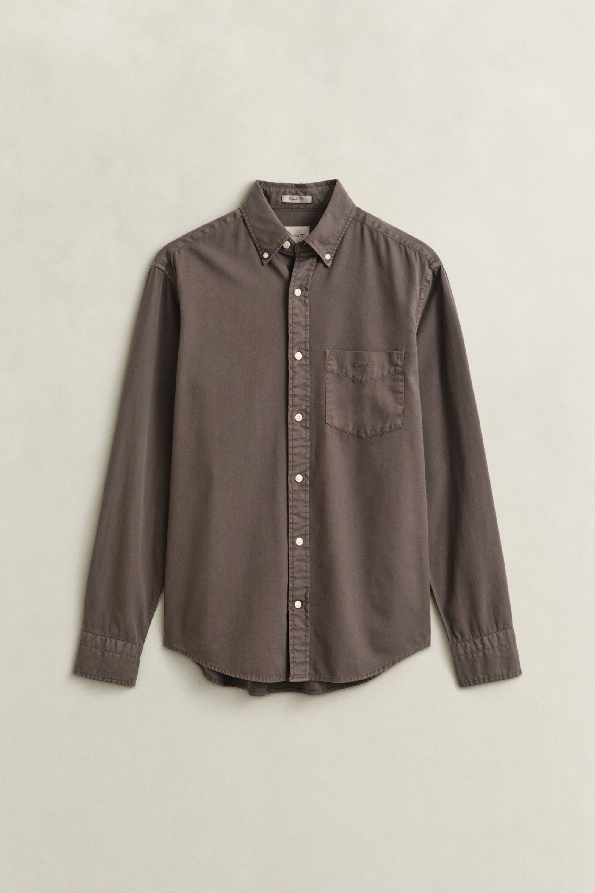 Camisa Regular Fit de sarga