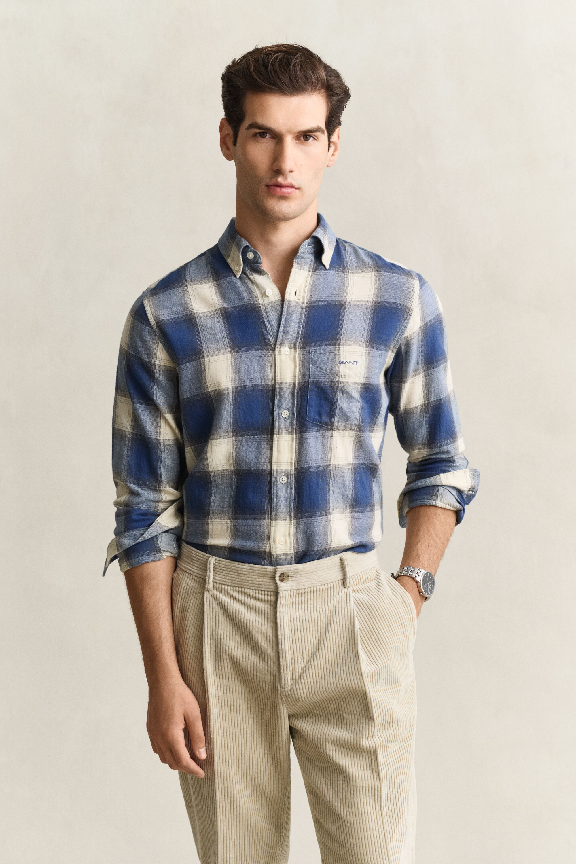 Camisa de franela Windblown a cuadros