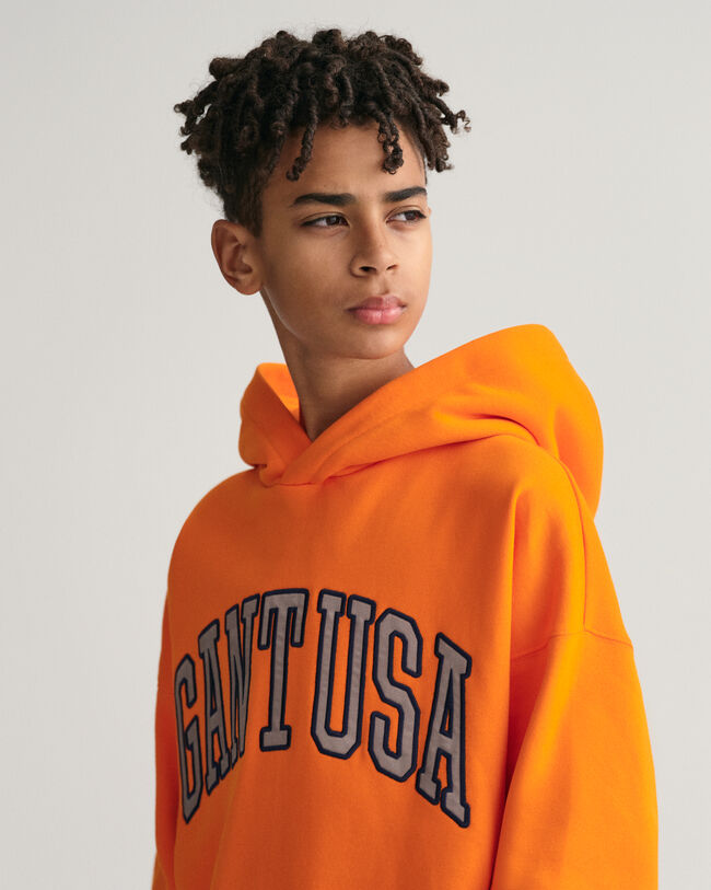 Sudadera con capucha extragrande GANT USA Teens