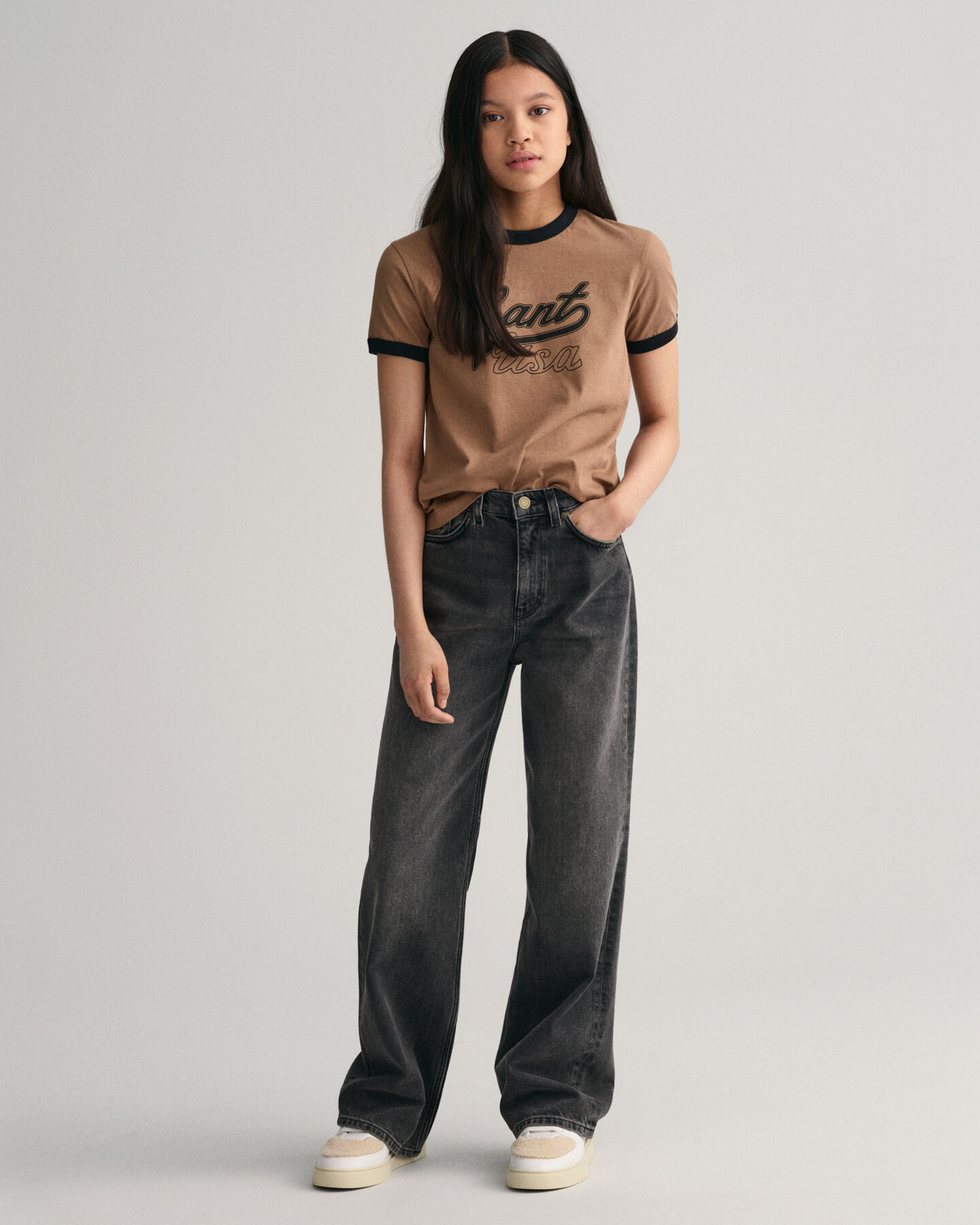 Vaqueros de pernera ancha Teen Girls