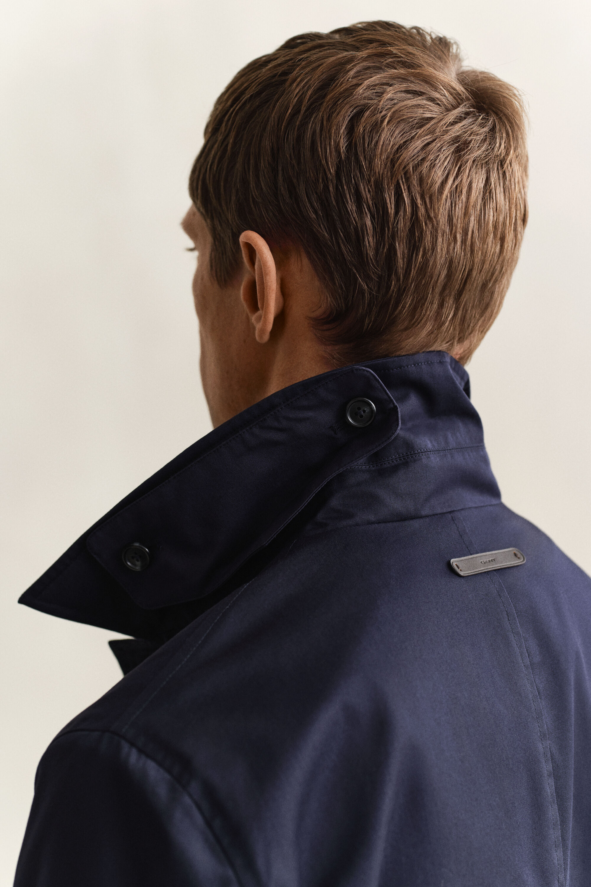 Gabán en mezcla de algodón