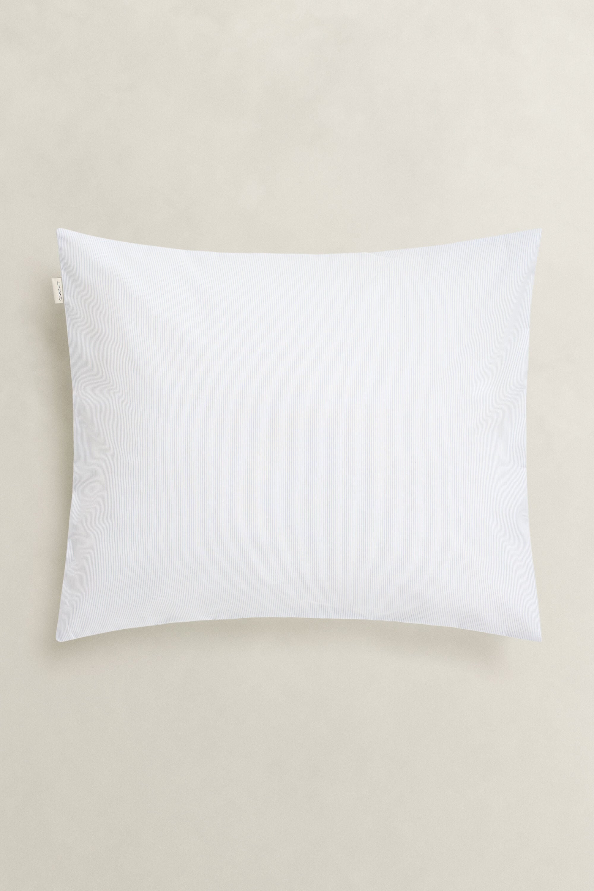 Funda de almohada de popelina de algodón de rayas
