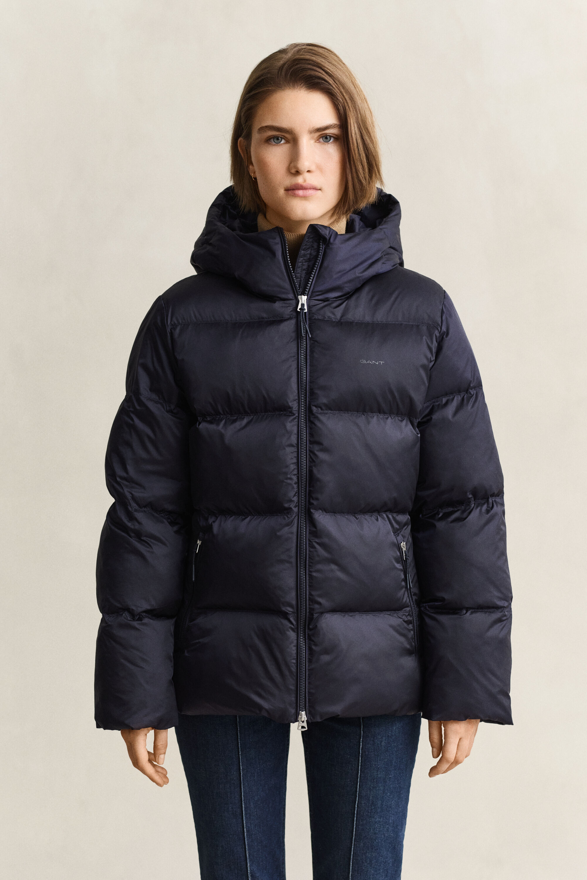 Chaqueta con acolchado medio