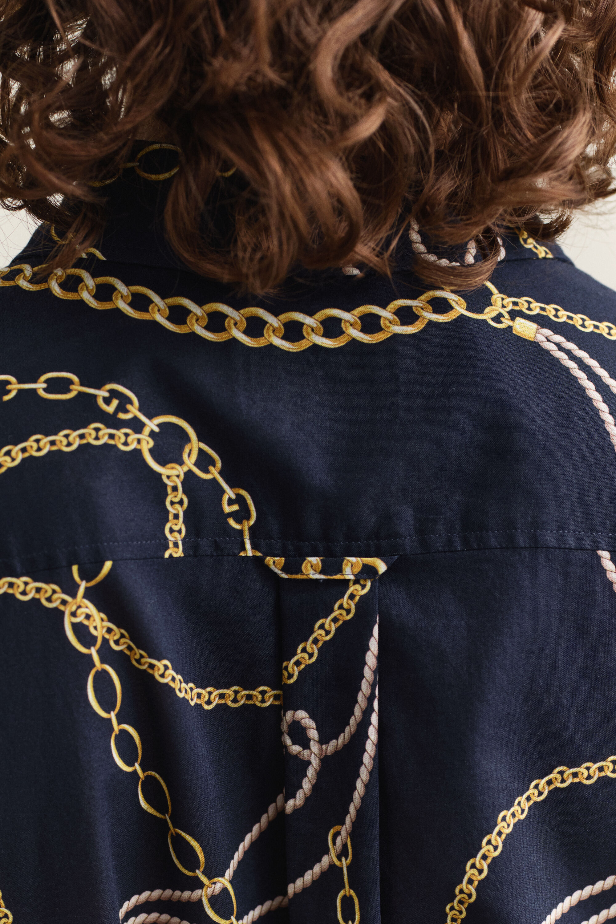 Camisa de gasa de algodón