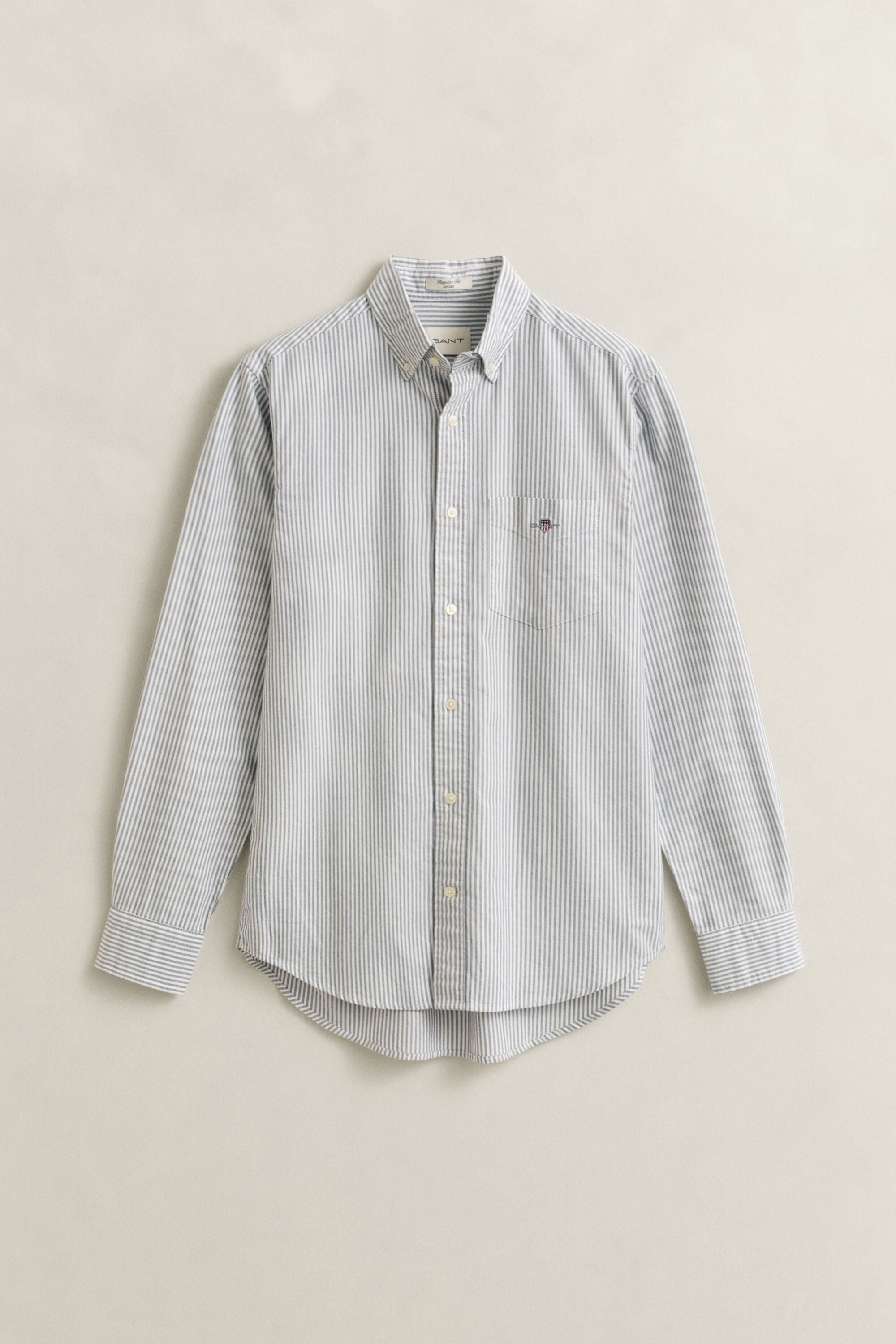 Camisa Oxford Regular Fit clásica de rayas