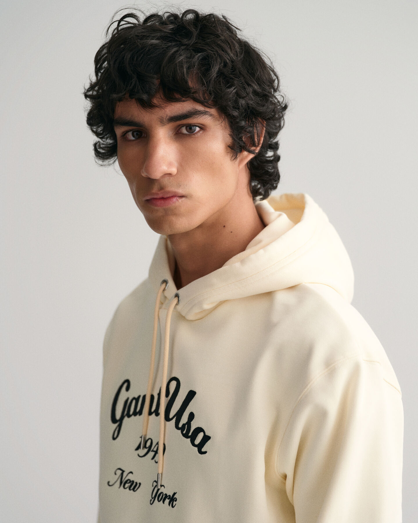 Sudadera con capucha Script Graphic