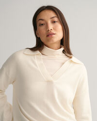 Rugger de lana de oveja muy fina