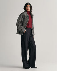 Jersey extrafino con cuello de cisne