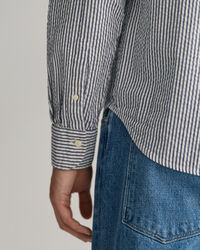 Camisa Regular Fit Seersucker