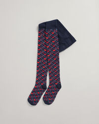 Medias con estampado de corazones Girls