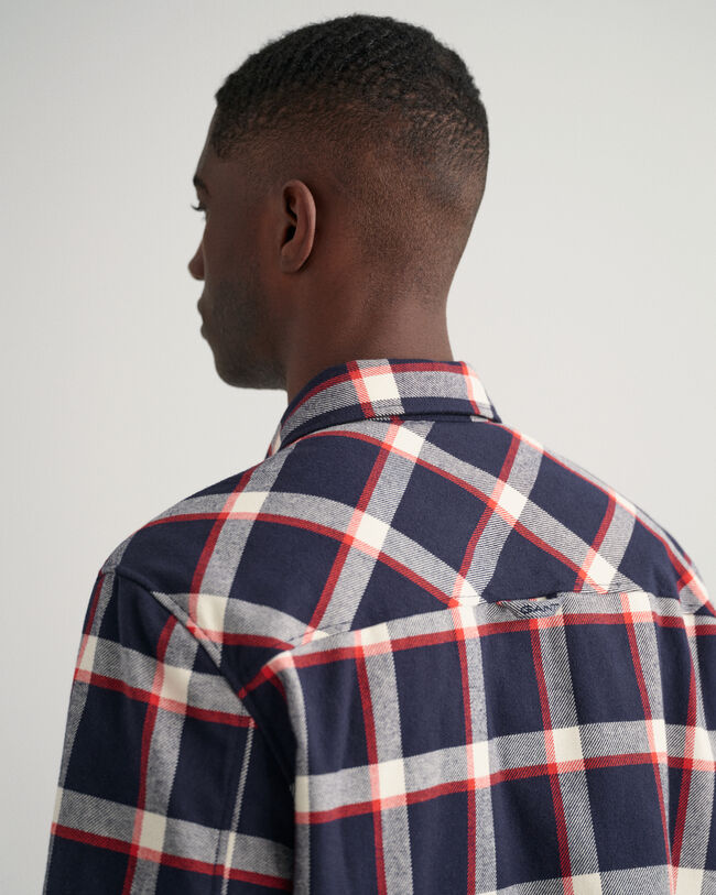 Sobrecamisa de franela a cuadros