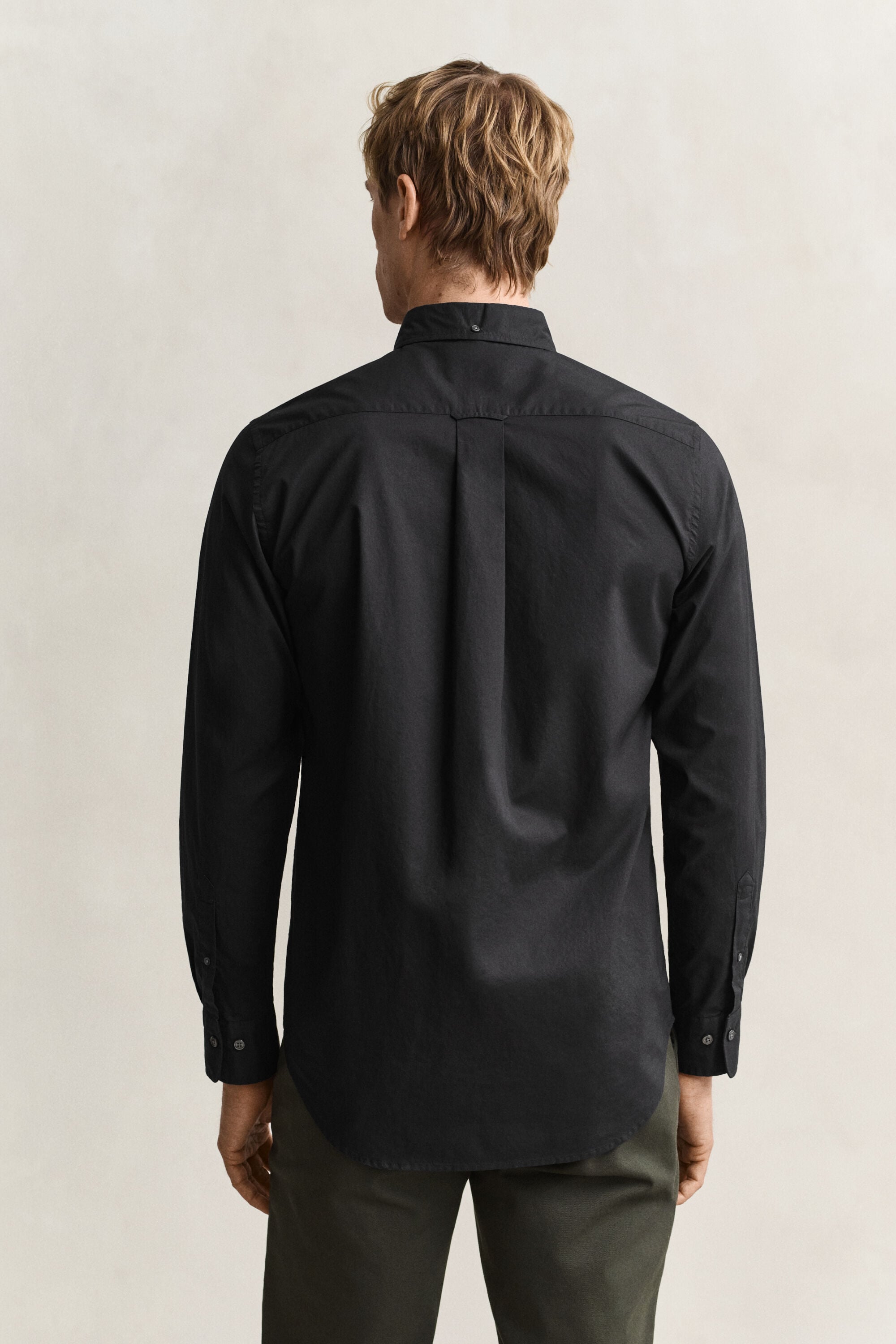 Camisa de popelina Regular Fit clásica