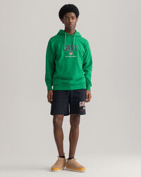 Sudadera Retro Shield con capucha