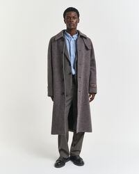 Chaqueta de traje con diseño de espiga