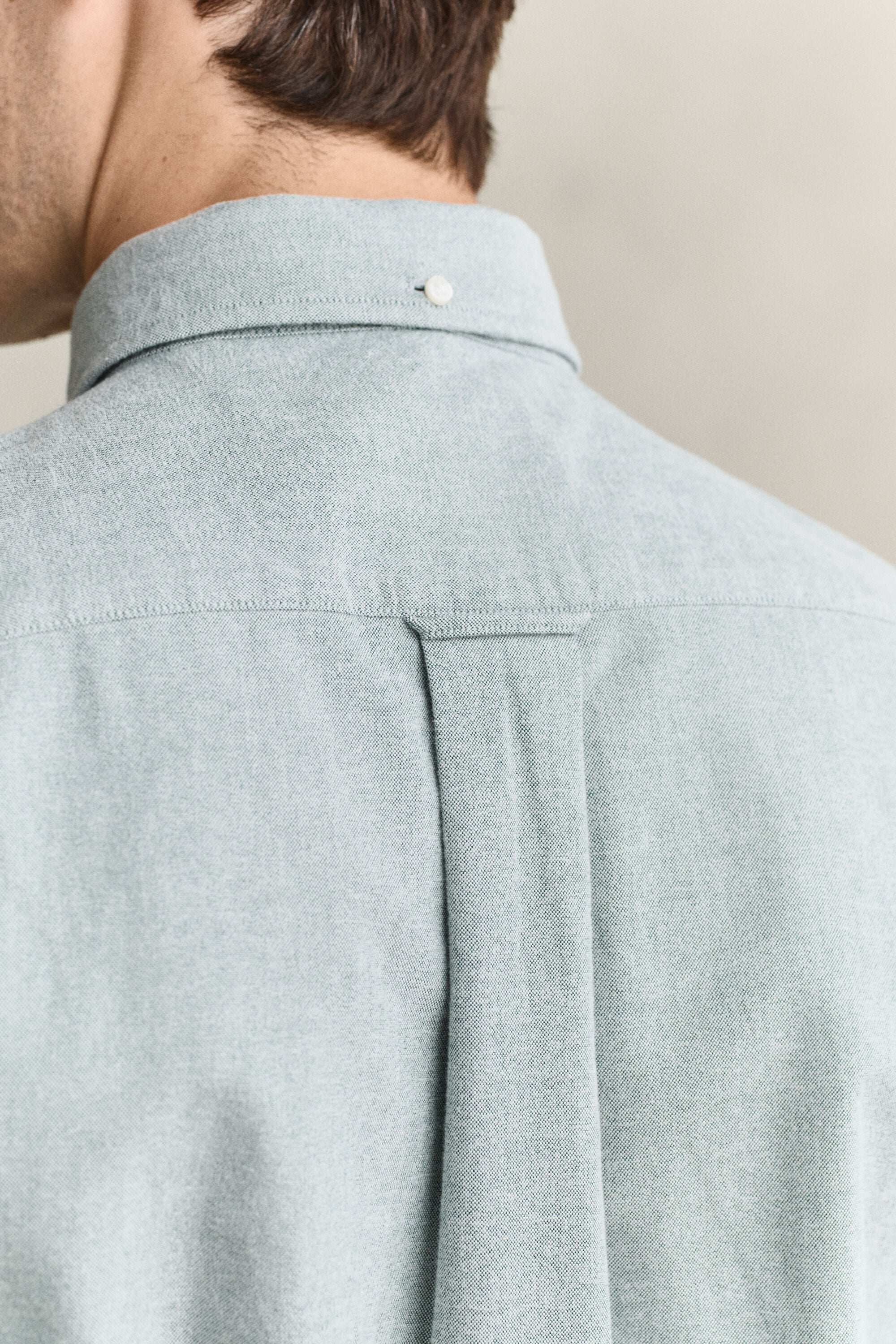 Camisa Oxford perchada