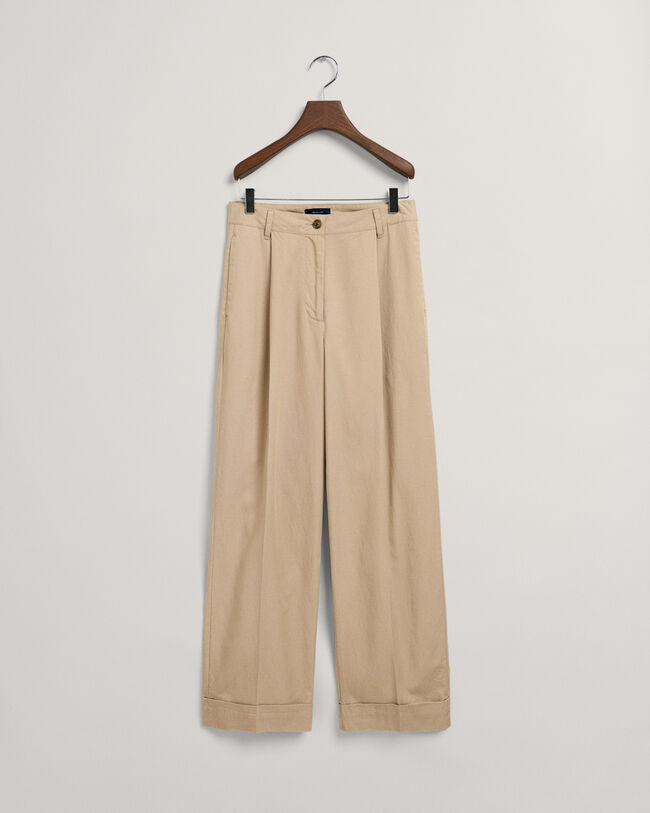 Pantalones chinos Relaxed Fit con el bajo vuelto