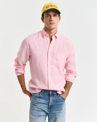 Camisa Regular Fit de lino