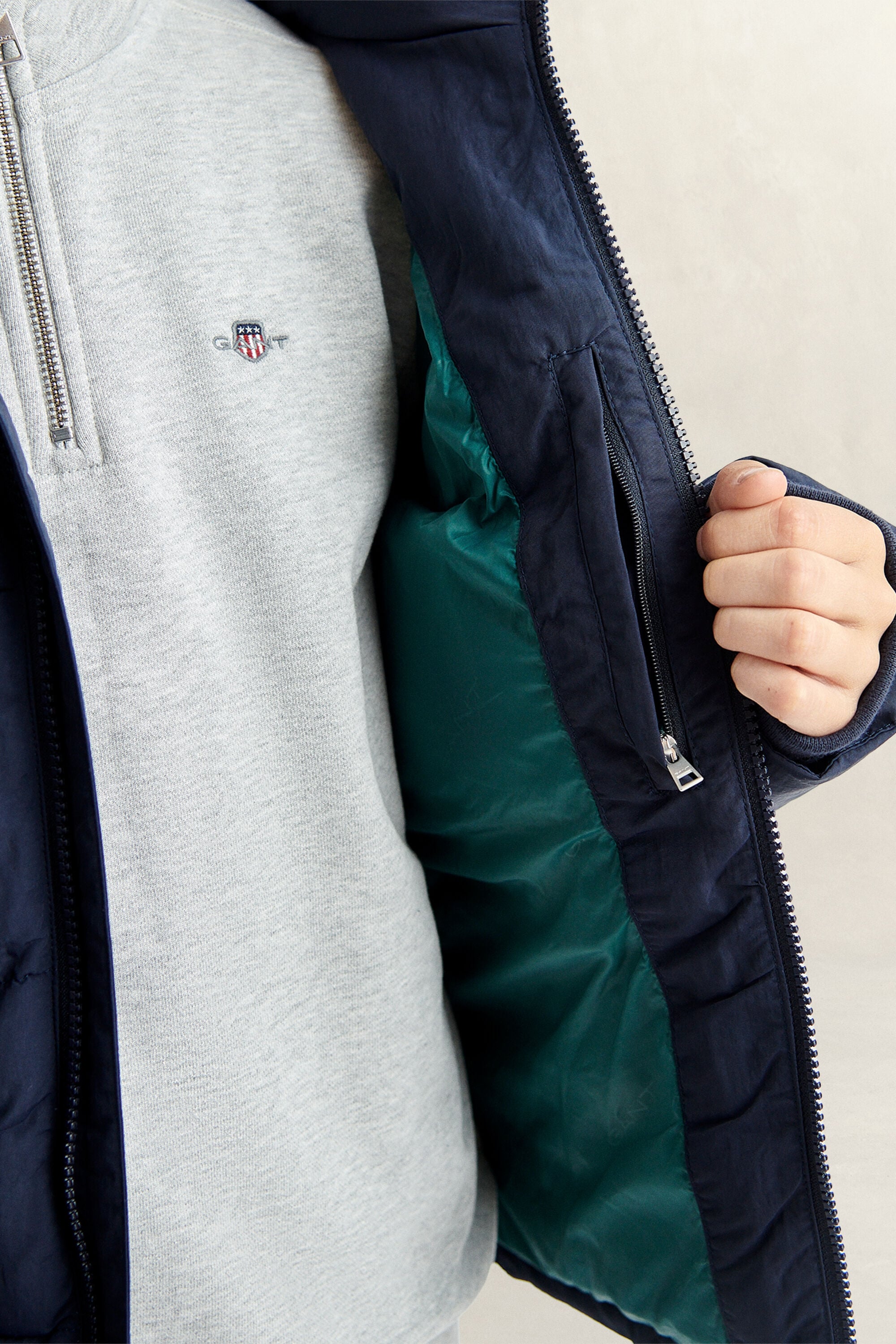 Chaqueta Baffle Teen Boys